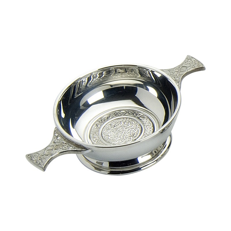 Edwin Blyde Celtic Collection Quaich Bowl Celtic Insert