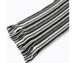 The Scarf Company 100% Cashmere 1 Ply Womens Scarf - Grey