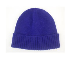 The Scarf Company African Violet Cashmere Beanie Hat