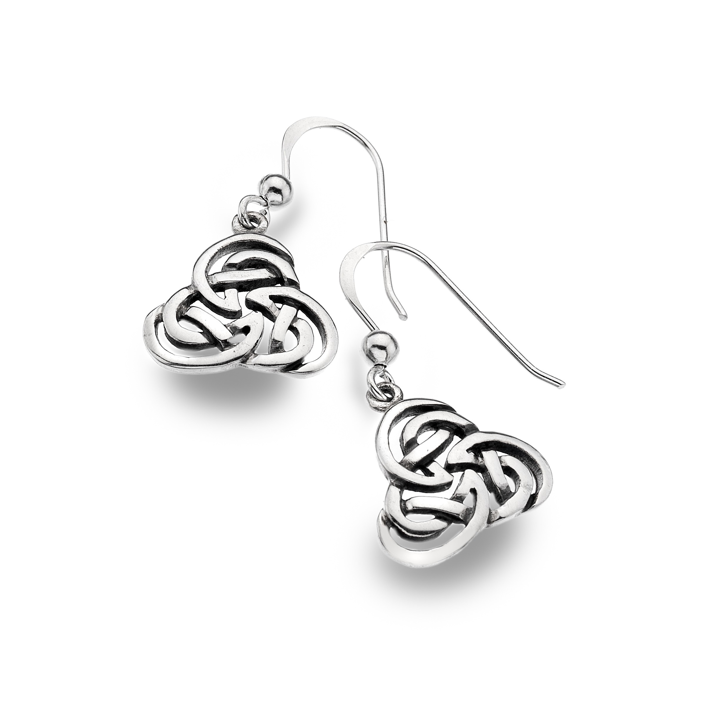 Celtic Knots Sterling Silver Earrings