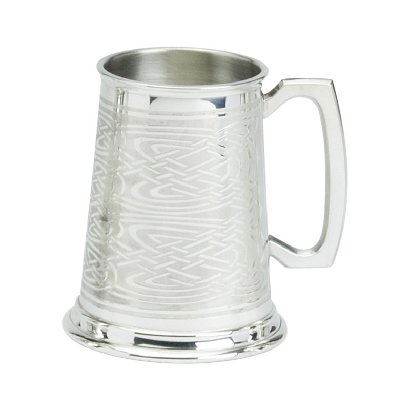 Edwin Blyde Celtic Collection Celtic Panel Tankard