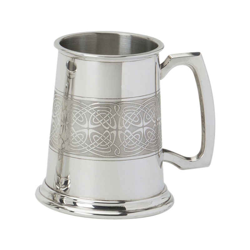 Edwin Blyde Celtic Collection Celtic Panel Tankard