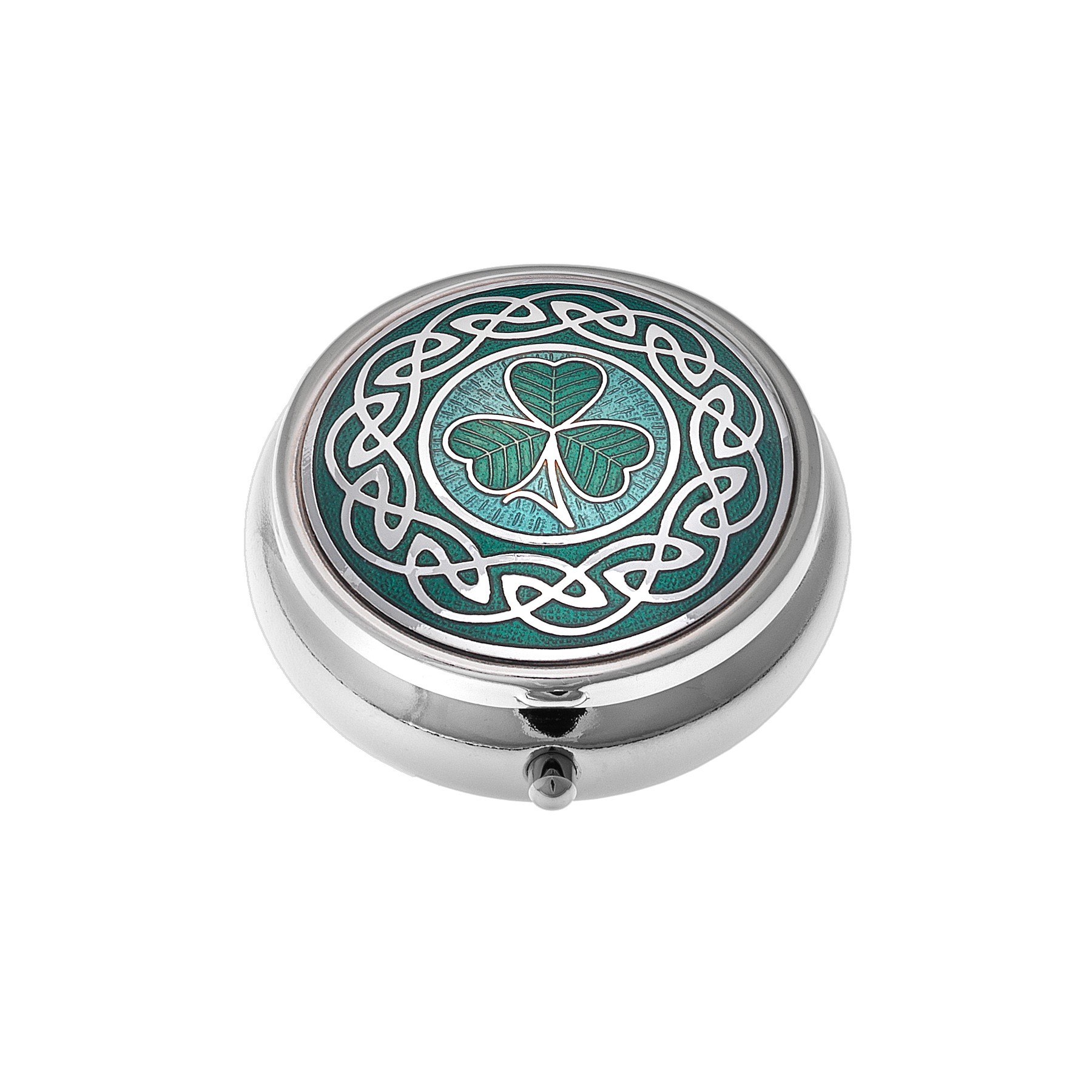 Celtic Shamrock Small Pill Box 