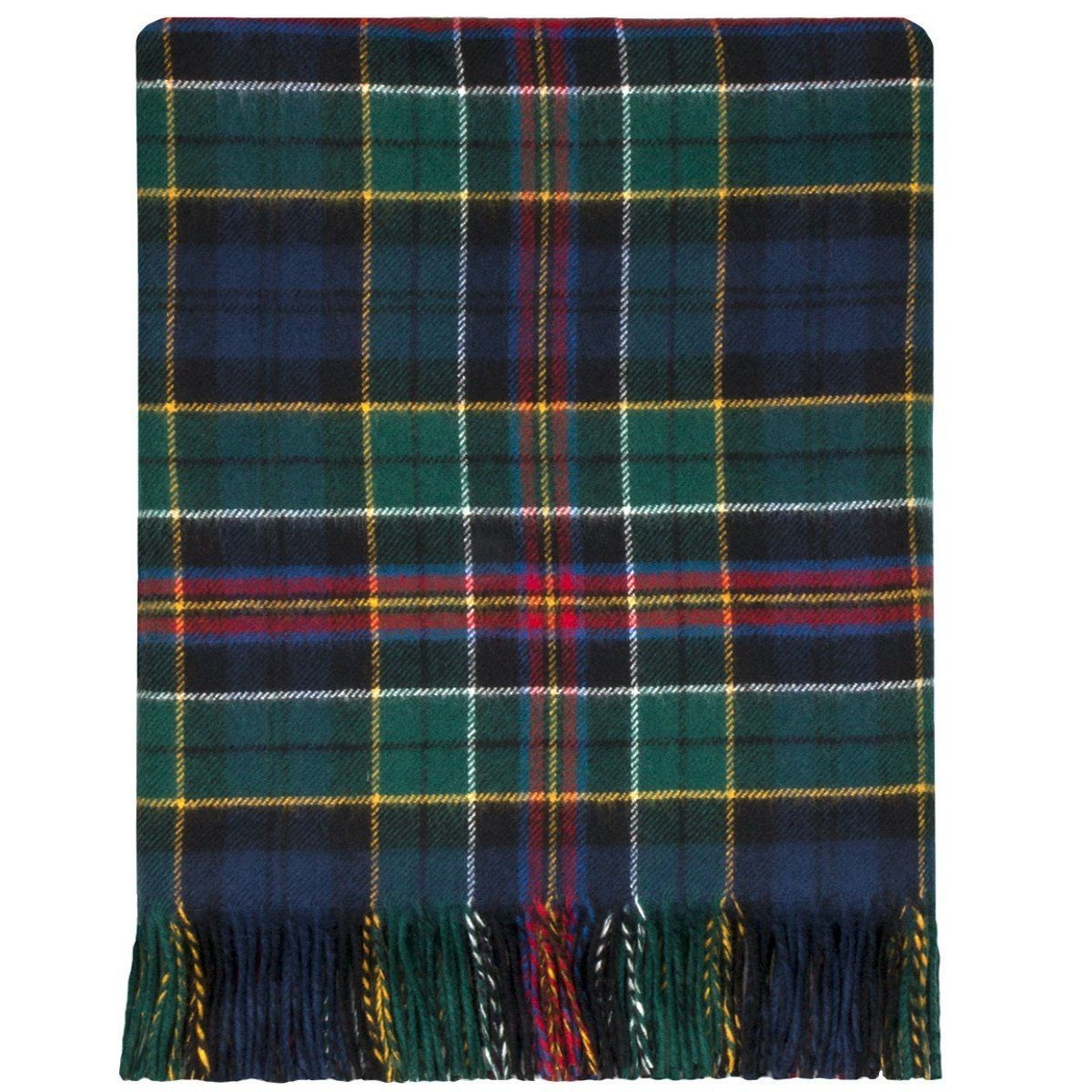 100% Lambswool Blanket in Allison Modern by Lochcarron of Scotland