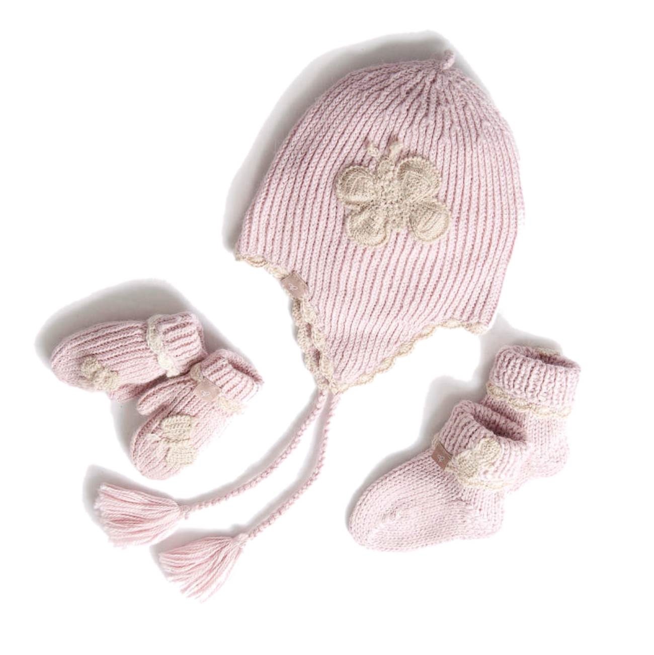 Alpaca Pink Baby Girl Gift Set 