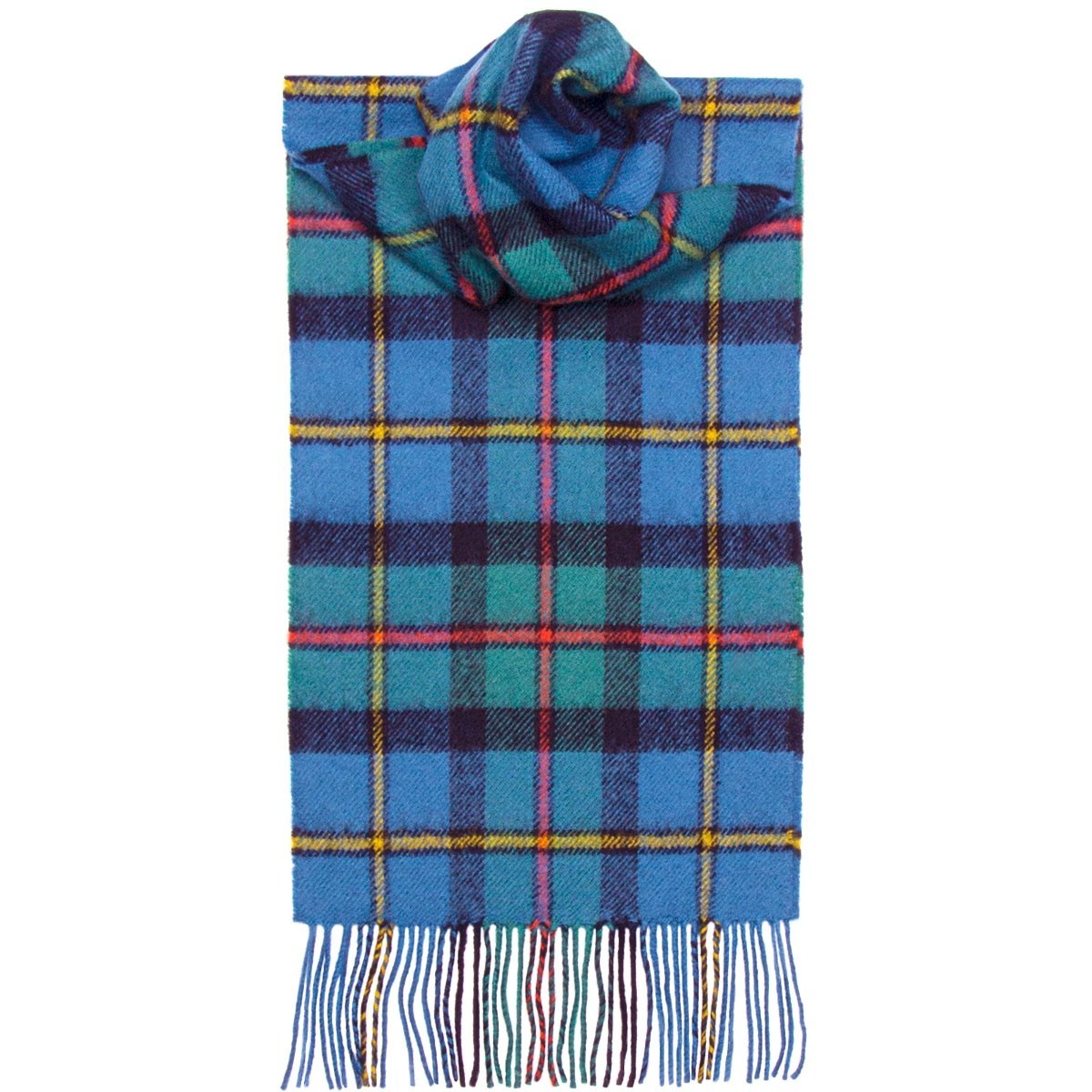 MacLeod of Harris Ancient Tartan 100% Lambswool Scarf by Lochcarron