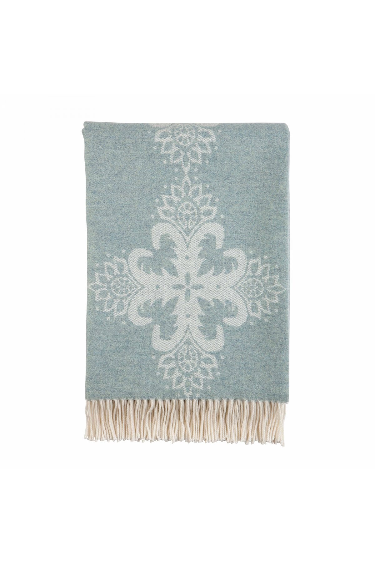 Johnston's of Elgin Talisman Throw - Glacier