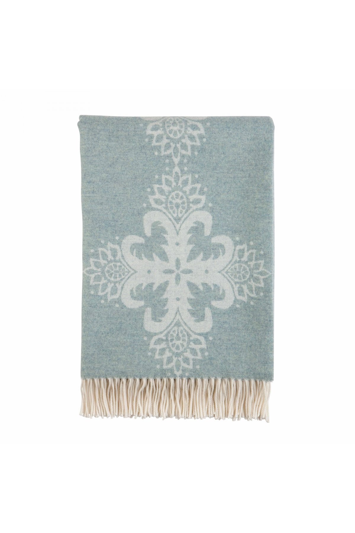 Johnston's of Elgin Talisman Throw - Glacier