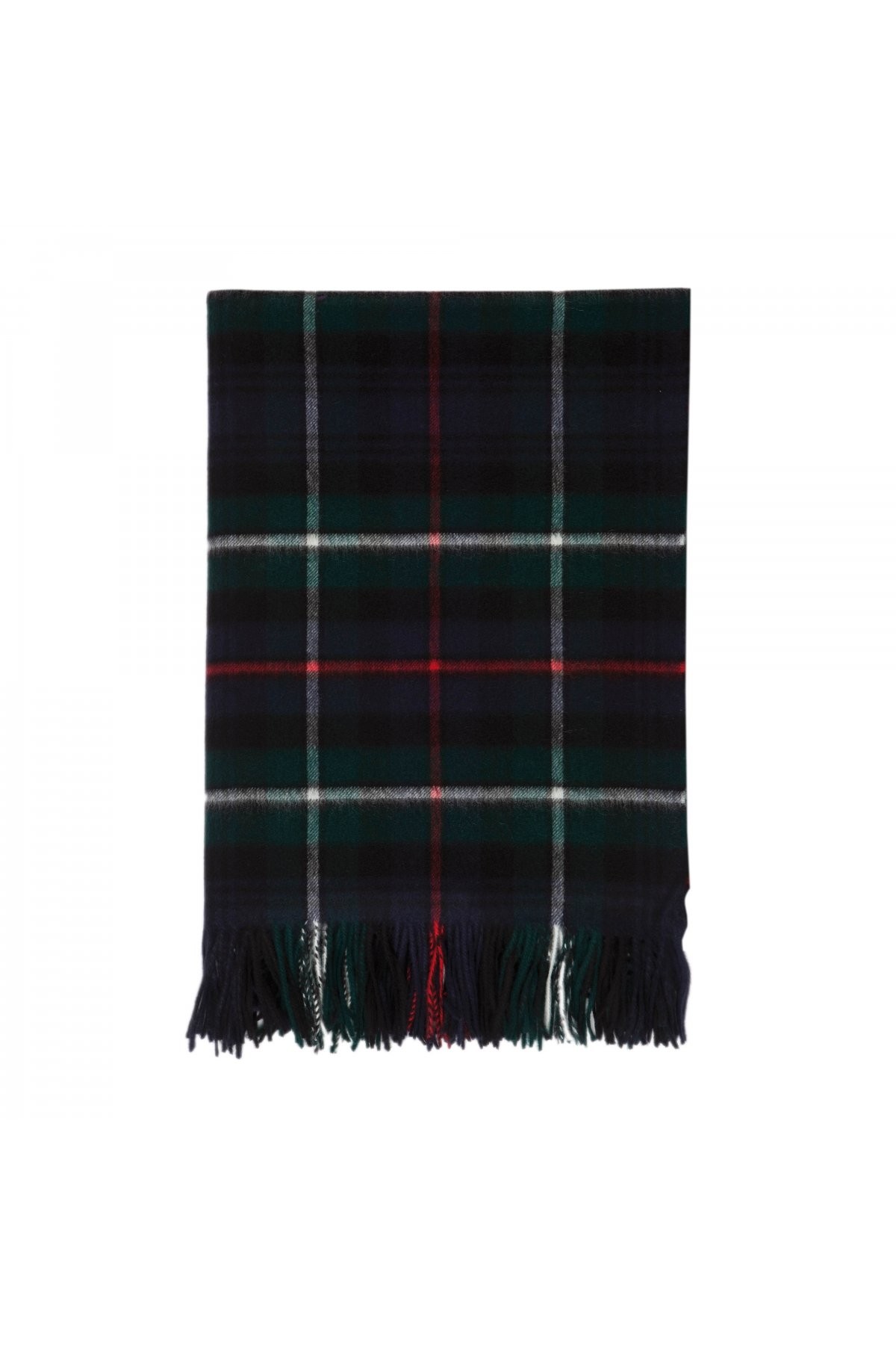 Lambswool Tartan Throw - MacKenzie