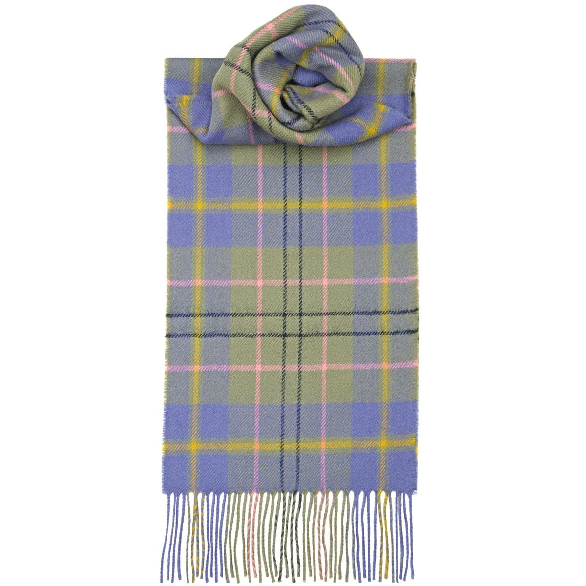 Taylor Ancient Tartan 100% Lambswool Scarf by Lochcarron