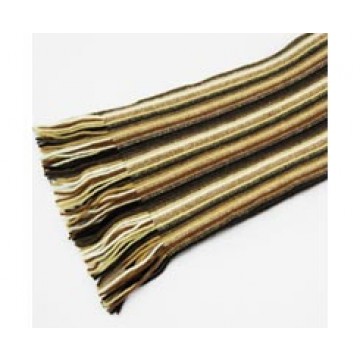 The Scarf Company 100% Cashmere 1 Ply Womens Scarf - Brown