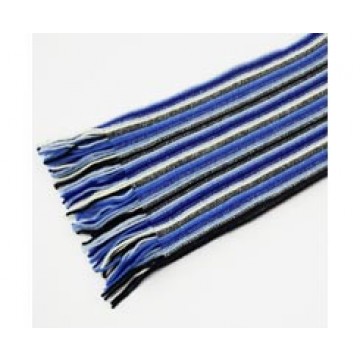 The Scarf Company 100% Cashmere 1 Ply Womens Scarf - Navy