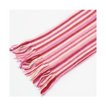 The Scarf Company 100% Cashmere 1 Ply Womens Scarf - Pink