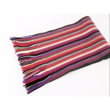 Purple Mix 2 Ply Cashmere Scarf from The Scarf Company - Made in Scotland