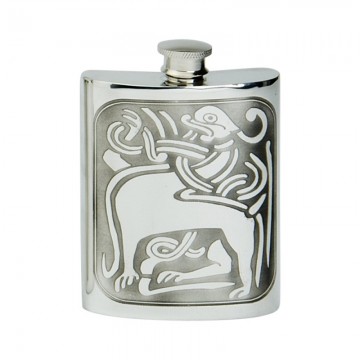 Edwin Blyde Celtic Collection Crieff Panel Kidney Flask