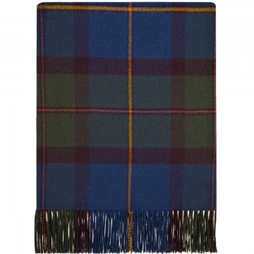 100% Lambswool Blanket in Macleod of Harris Antique by Lochcarron of Scotland