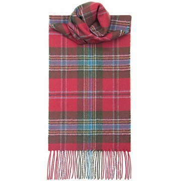 MacLean of Duart Weathered Tartan 100% Lambswool Scarf by Lochcarron