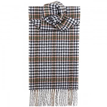 Burns Check 100% Lambswool Scarf by Lochcarron