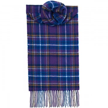 Holyrood Diamond Jubilee Tartan 100% Lambswool scarf by Lochcarron