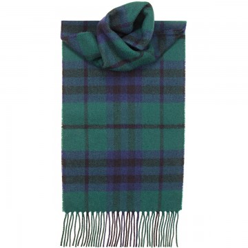 Keith Modern Tartan 100% Lambswool Scarf by Lochcarron