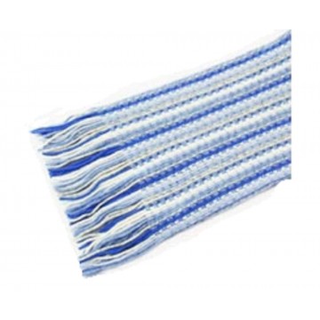 The Scarf Company Pale Blue Lace Stitch Cashmere Scarf