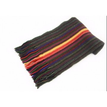Dark Mix Lambswool Scarf from The Scarf Company - Made in Scotland