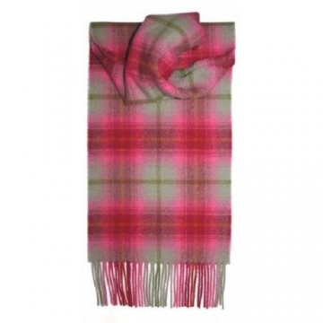Lilliesleaf Bright Check Lambswool Scarf