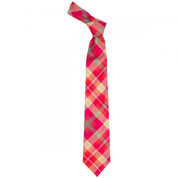 Highland Rose Tartan Tie 