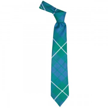 Hamilton Green Ancient Tartan Tie 