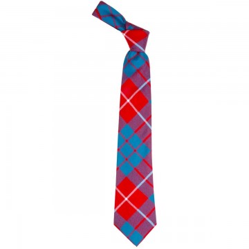 Hamilton Red Modern Tartan Tie 