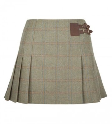 Foxglove Skirt in Connacht Acorn by Dubarry