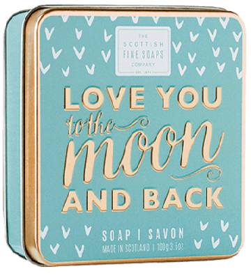 Love You to the Moon and Back Soap in a Tin