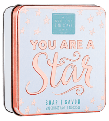 You are a Star Soap in a Tin